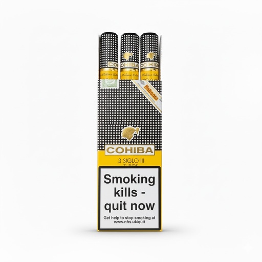 [8103] Cohiba Siglo III A.T. - Pack of 3 Cigars