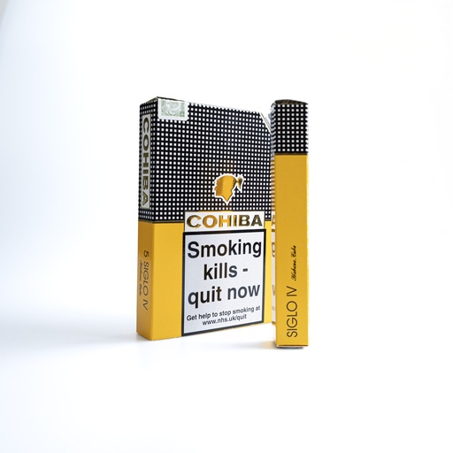 [8104] Cohiba Siglo IV - Pack of 5 Cigars