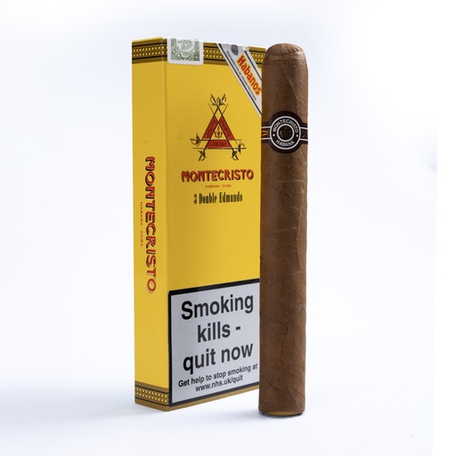 [8173] Montecristo Double Edmundo - Pack Of 3 Cigars