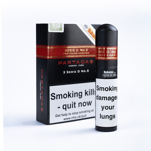 [8213] Partagas Serie D No. 5 A.T. - Pack Of 3 Cigars