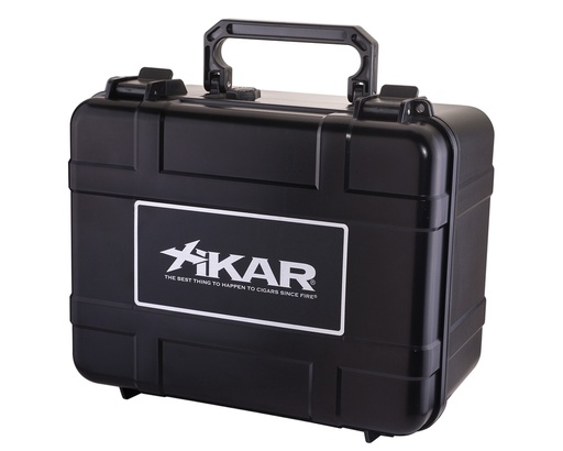 [9348] Humidor - Xikar Travel Waterproof Case Black - 50-80 Cigars