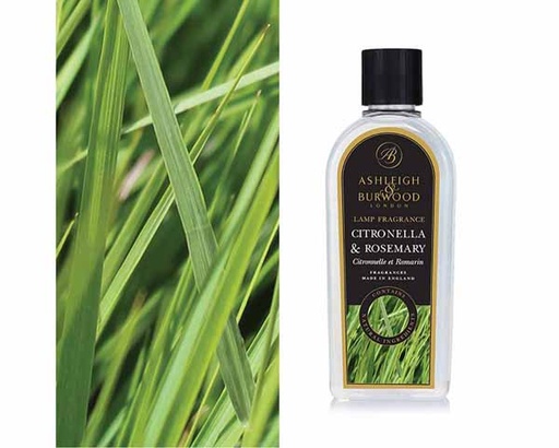 [9636] Lamp Fragrance - Ashleigh & Burwood Citronella & Rosemary - 500Ml